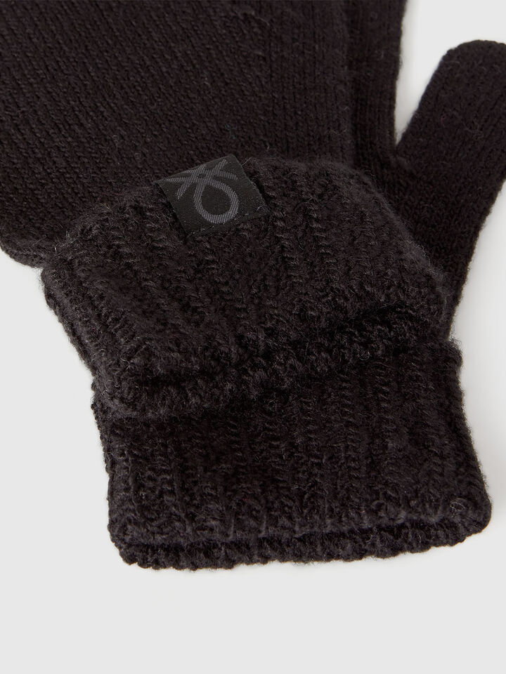 KNITTED GLOVES Junior Boy image number 3